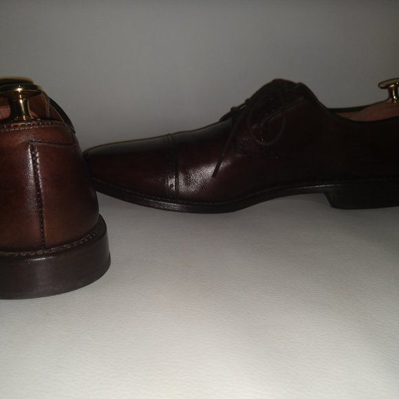 Allen Edmonds brown captoe derby Men\'s 12B main image 5